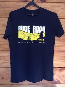 Rude Rock T-Shirt - Silhouette Rider QMTBC