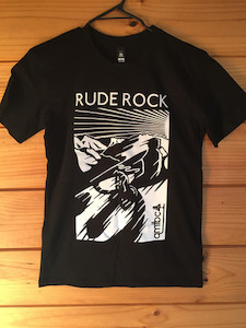 Rude Rock T-Shirt - Nuke Sunset QMTBC