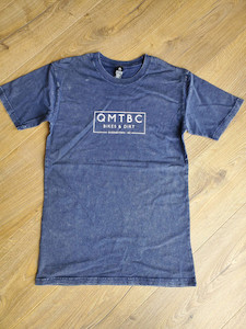 QMTBC Vintage Tee - Stonewashed Blue QMTBC