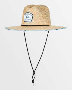 Mens Waterman Outsider Straw Lifeguard Hat