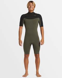 Mens 2/2mm Everyday Sessions Short Sleeve Springsuit