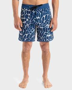 Mens Surfsilk Scallop 18" Boardshorts