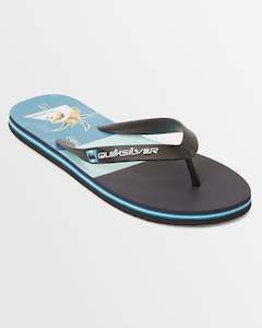 Mens Molokai Art Beach Flip-Flops