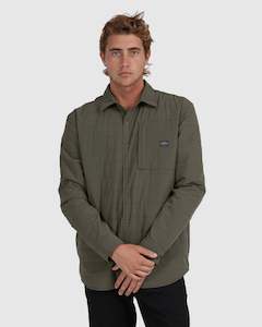 Clothing wholesaling: Mens Waterman Artic Bait Long Sleeve Quilted Overshirt