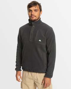 Mens No Destination Mock Neck Fleece