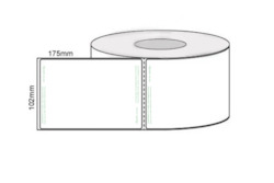 Compostable Courier Label 102x175mm / 200 per roll