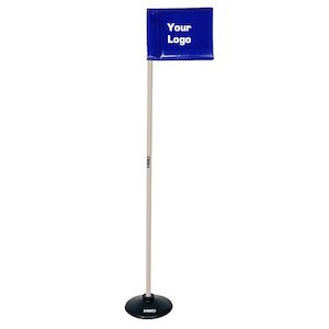 Pole Flag Sets: Printed Artificial Surface Indoor / Pole with Rigid Flag