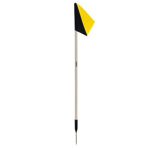 Sideline Pole with Club Colours Flag