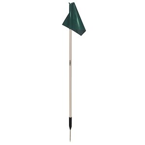 Pole Flag Sets: Sideline Pole with Top Tarp Flag