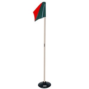 Pole Flag Sets: Artificial Surface / Indoor Pole with Club Colour Flag