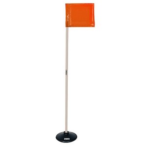 Pole Flag Sets: R80 Artificial Surface / Indoor Pole with Rigid Flag