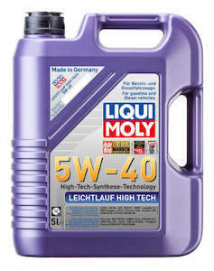 Bicycle and accessory: LEICHTLAUF (Long Life) HIGH TECH 5W-40