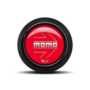 ARROW Polished Red (Flat Lip) Horn Button