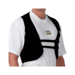 Professional motor racing: OMP Rib Vest Cloth Black