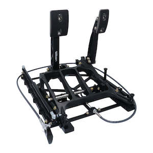 Tilton Floor Mount Underfoot 2 Pedal Box 850 Series with Slider