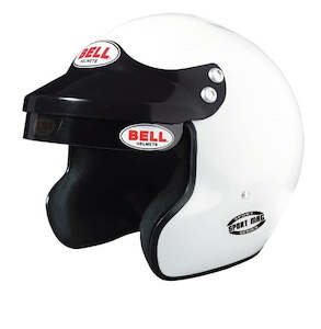 Professional motor racing: Bell Helmet Sport Mag White $695.00 PLUS GST