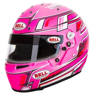 Professional motor racing: Bell Helmet KC7 CMR Champion Pink $1359.00 PLUS GST