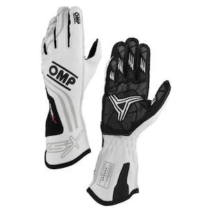 Professional motor racing: OMP Gloves KSX White