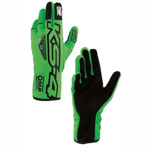 Professional motor racing: OMP Gloves KS4 Green