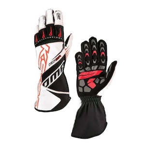 Professional motor racing: OMP Gloves KS2R White