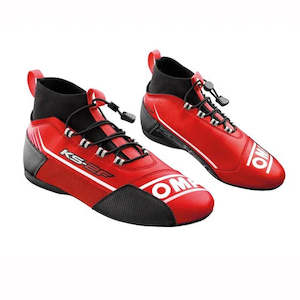 Professional motor racing: OMP Boots KS2F Red