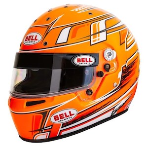 Professional motor racing: Bell Helmet KC7 CMR Champion Orange $1359.00 PLUS GST