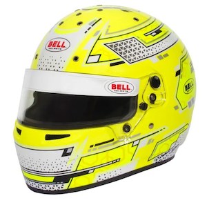 Professional motor racing: Bell Helmet RS7K Stamina Yellow $1435 PLUS GST