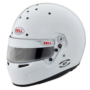 Professional motor racing: Bell Helmet KC7 White $869.00 PLUS GST