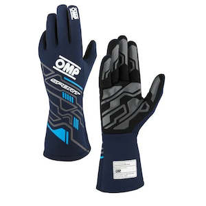 OMP Gloves Sport Black/Blue