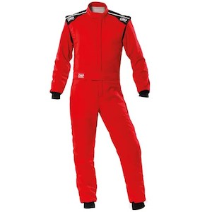 Professional motor racing: OMP Suit First S Red