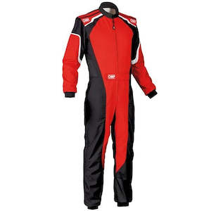 Professional motor racing: OMP Suit KS3 Black/Red