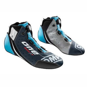 Professional motor racing: OMP Boots One Evo XR Blue