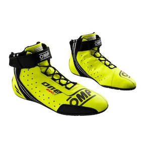 Professional motor racing: OMP Boots One Evo X Yellow 2024