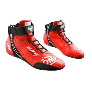 Professional motor racing: OMP Boots One Evo X Red 2024