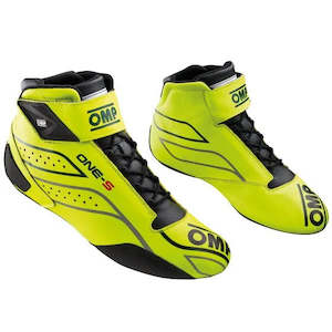 Professional motor racing: OMP Boots One S Yellow