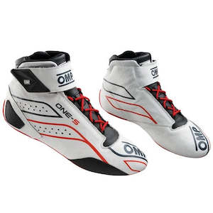 Professional motor racing: OMP Boots One S White