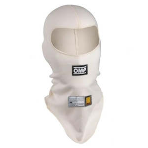 Professional motor racing: OMP Balaclava First White