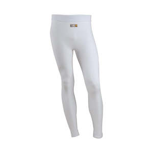 Professional motor racing: OMP Pant Tecnica White XSS CLEARANCE