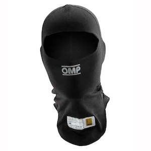 Professional motor racing: OMP Balaclava Tecnica Evo Black