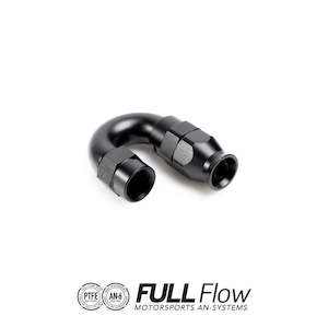 Nuke Full Flow PTFE Hose End Fitting 180 Degree AN-6