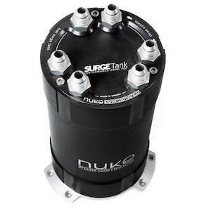 Professional motor racing: Nuke 2G Fuel Surge Tank 3.0 liter for external fuel pumps