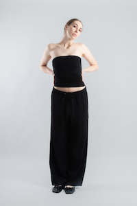 Engineered Tube Top - Black (PO)