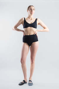 Sports Swim Top - Black (PO)