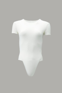 Mini Tee Bodysuit - Off-White (PO)