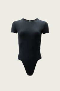 Clothing manufacturing: Mini Tee Bodysuit - Black (PO)