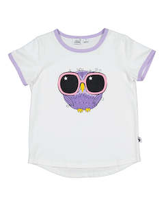 KR2145 STARLET OWL TEE