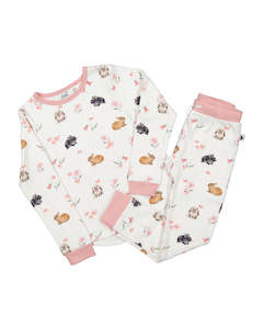 Kr2011 Bunny Floral Pjs