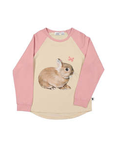 Womenswear: KR2008 BUNNY BUTTERFLY LS TEE