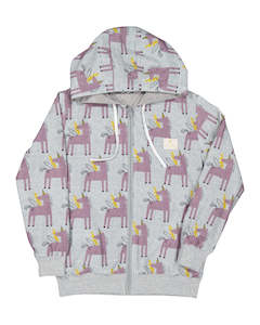 Kr1820 Unicorns Reversible Jacket