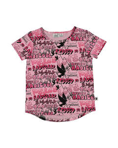 Womenswear: KR1312 KISSED GRAFFITI TEE